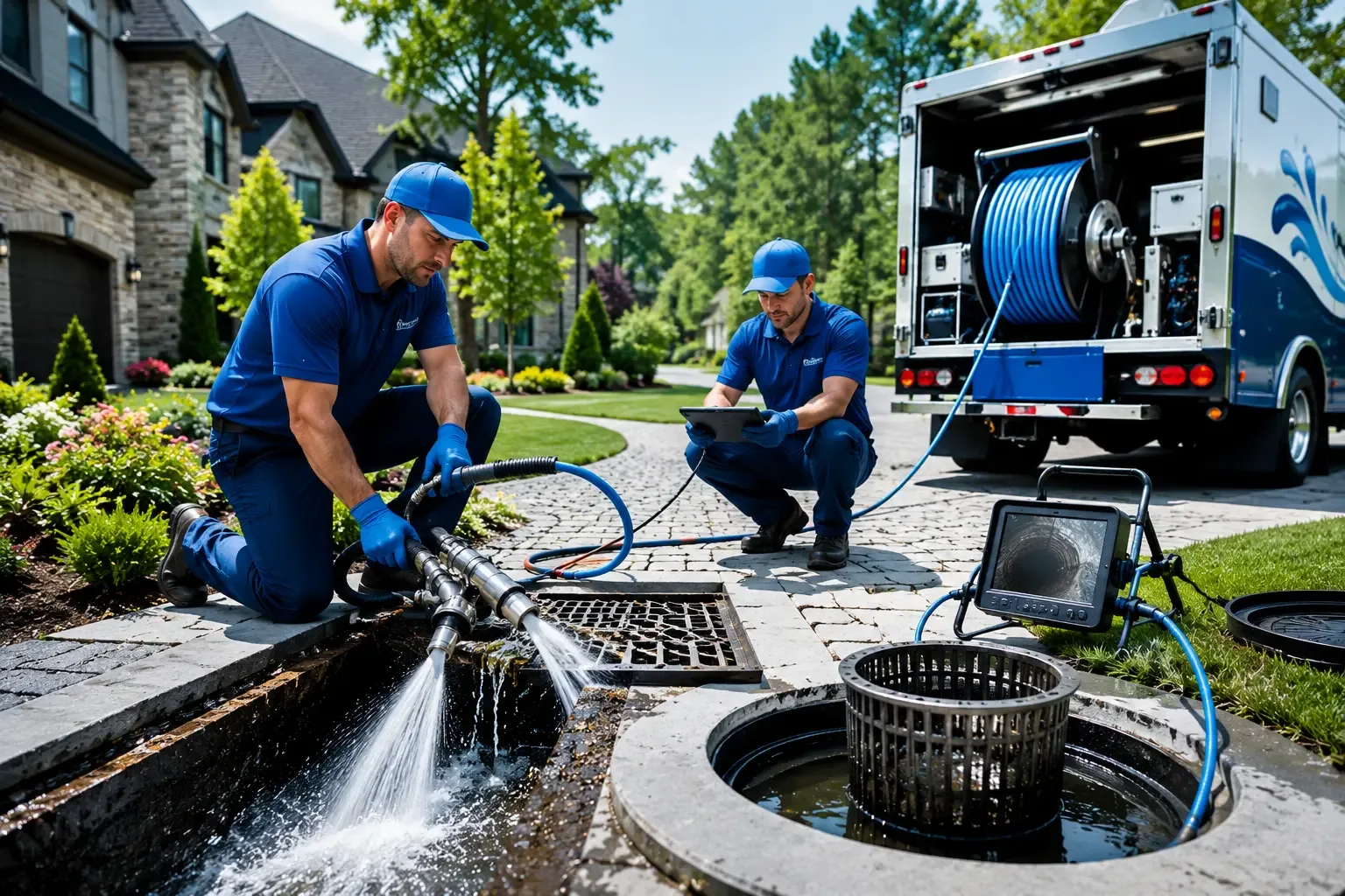 Local outdoor drain cleaning professionals in Gravity, IA
